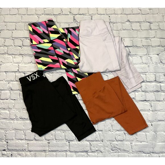 Victoria's Secret Pants - Lot of 4 Victoria's Secret Sport & Pink Leggings, Size S